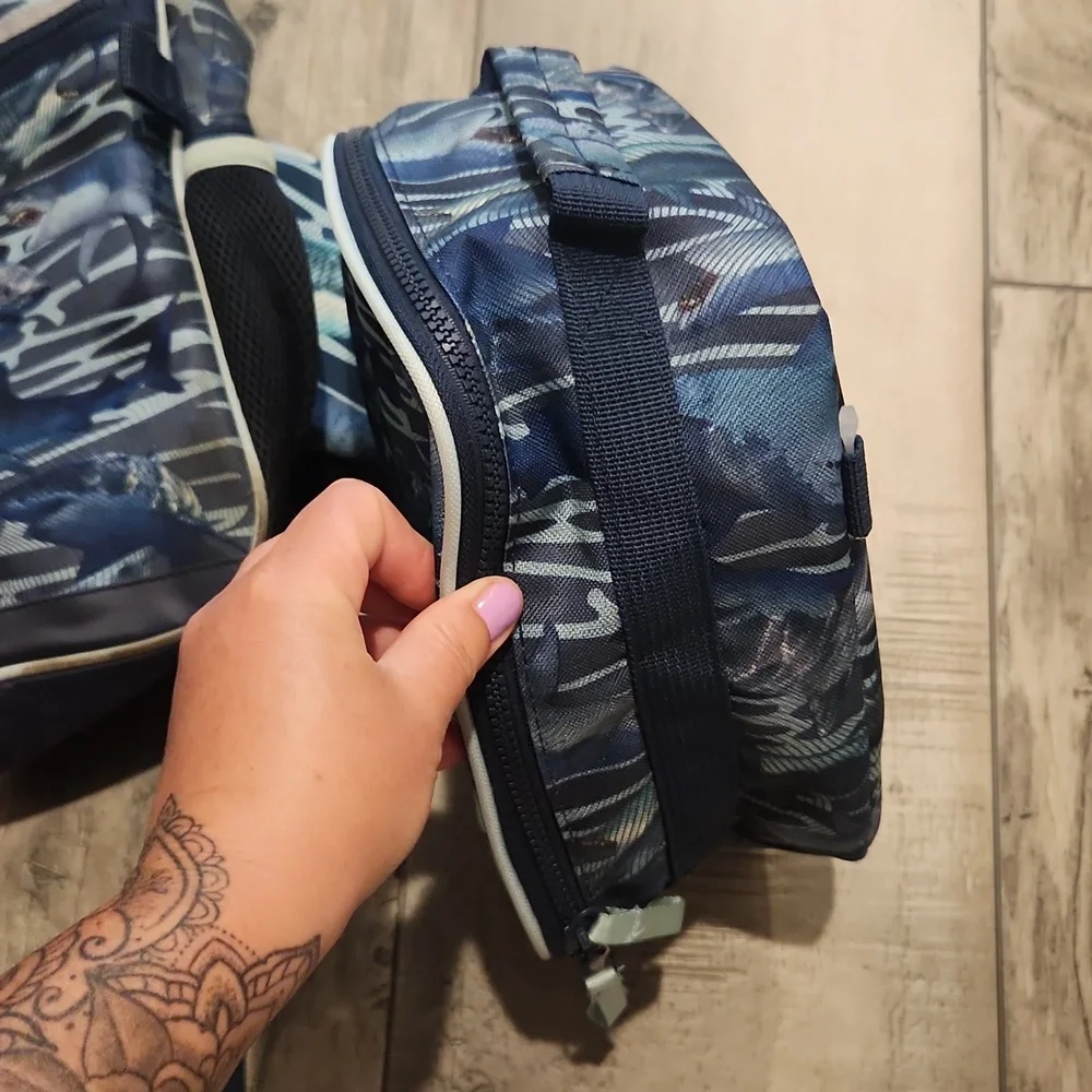 Blue Camo Shark Backpack Bundle - Picture 8 of 9
